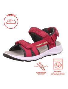 Letní sandálky Superfit Criss cross 1-000580-5010 Rot/Grun