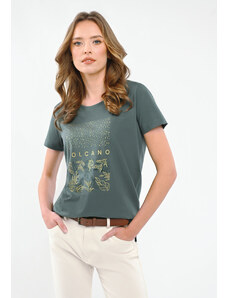 Volcano Woman's T-Shirt T-Ash