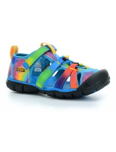 Keen Seacamp II Vivid Blue/ Original Tie Dye (CNX) barefoot sandály