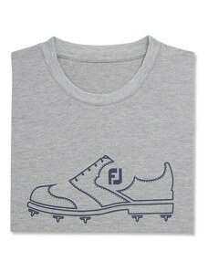 FootJoy Heritage Graphic T-Shirt L grey Panske