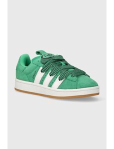 Sneakers boty adidas Originals Campus 00s zelená barva, ID0279