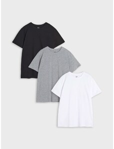 Sinsay - Sada 3 triček - šedá