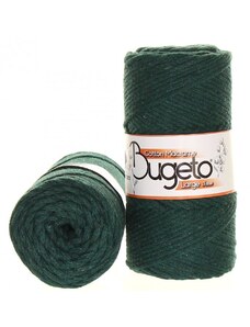 Bugeto Cotton Macrame Large 3 mm - tmavě zelená 909_223