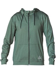 Zelená sportovní mikina joma indoor gym zip-up hoodie