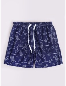 Yoclub Kids's Swimsuits Boys' Beach Shorts P2 Navy Blue