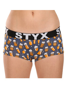 Dámské kalhotky Styx art s nohavičkou pivo (IN1357)