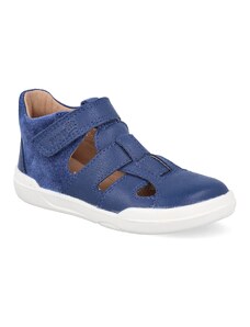 Barefoot dětské sandály Superfit - Superfree Blau modré