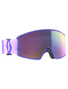Scott Lyžařské brýle Scott REACT (lavender purple/teal chrome)