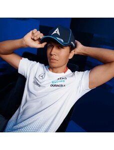 F1 official merchandise Týmová kšiltovka Alex Albon - Williams Racing 2024 tmavě modrá