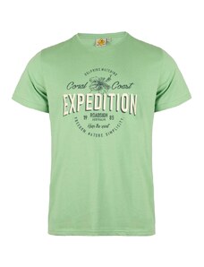 Pánské tričko Expedition Roadsign Australia zelené