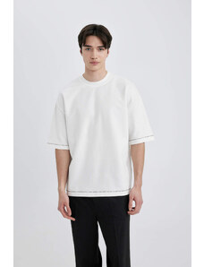 DEFACTO Loose Fit Crew Neck T-Shirt