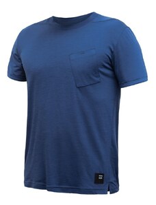 Sensor Merino Air Traveller pánské tričko krátký rukáv Tm. modrá S