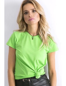 BASIC FEEL GOOD Basic tričko Mendy světle zelené