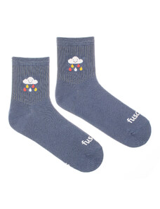 Fusakle Tříčtvrteční ponožky Oblak