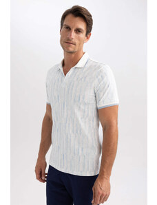 DEFACTO Slim Fit Polo Collar Pique Polo T-Shirt