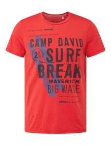 CAMP DAVID Tričko modrá / červená / černá