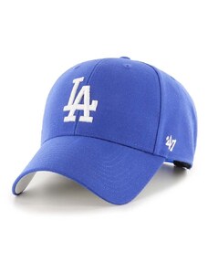 Čepice s vlněnou směsí 47brand MLB Los Angeles Dodgers s aplikací