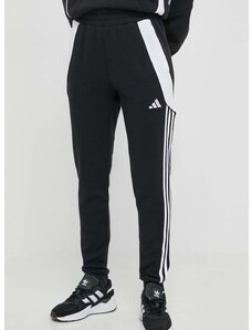 Tréninkové kalhoty adidas Performance Tiro 24 černá barva, vzorované, IJ7657