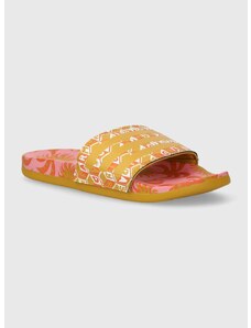 Pantofle adidas x Farm Rio dámské, růžová barva, IG1269