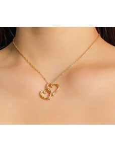 Pozlacený náhrdelník Corny eCarla