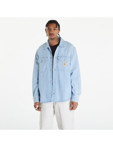 Carhartt WIP Harvey Shirt Jacket UNISEX Blue Stone Bleached