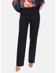 Potis & Verso Woman's Trousers Ksena Navy Blue