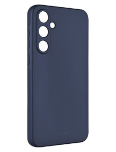 Zadní pogumovaný kryt FIXED Story pro Samsung Galaxy A35 5G, modrý