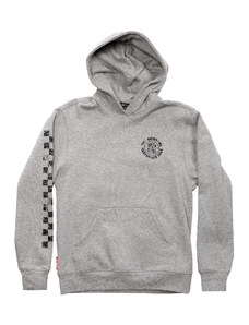 Fasthouse Youth Origin Hooded Pullover Heather Gray