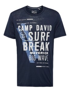 CAMP DAVID Tričko noční modrá / bílá