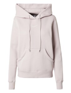 Nike Sportswear Mikina 'Phoenix Fleece' šeříková / bílá