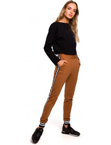 Kalhoty Jogger s manžetami karamelové model 18002206 - Moe