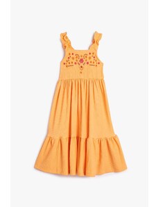 Koton Girl Orange Dress