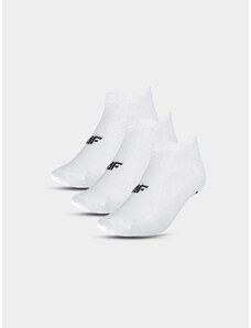 Pánské sportovní ponožky pod kotník (3pack) 4F - bílé