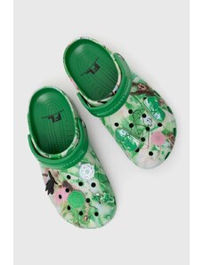 Pantofle Crocs Futura 2000 x Crocs zelená barva, 209622.3WH