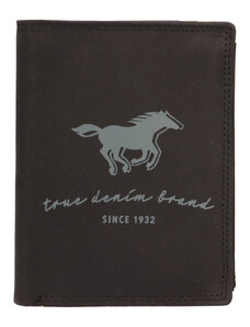Pánská kožená peněženka Mustang Rolley - černá