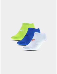 Chlapecké kotníkové ponožky casual (3Pack) 4F - multibarevné