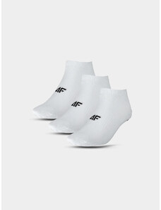 Dámské kotníkové ponožky casual (5pack) 4F - bílé