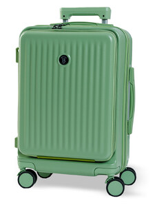 Kabinový kufr BERTOO Cagliari - zelený M