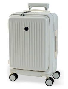 Kabinový kufr BERTOO Cagliari - bílý M