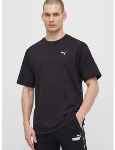 Bavlněné tričko Puma RAD/CAL černá barva, 678913