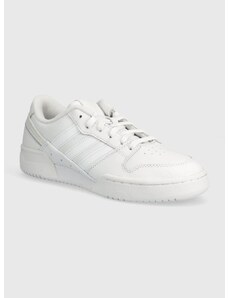 Kožené sneakers boty adidas Originals Team Court 2 STR bílá barva, IF1192
