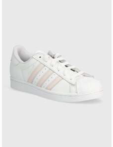 Sneakers boty adidas Originals Superstar W bílá barva, IE3001