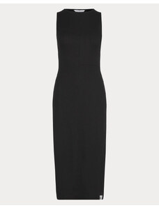 CALVIN KLEIN SEAMING LONG RIB DRESS