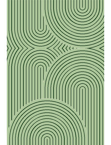 Alfa Carpets Kusový koberec Thumbs green - 160x230 cm