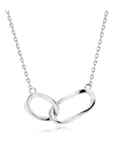 OLIVIE Stříbrný náhrdelník ŘETĚZ 8457