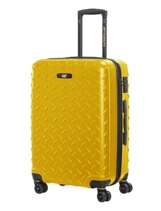CAT cestovní kufr Industrial Plate 65cm - žlutý