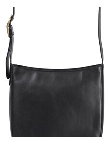 Bagind Loona - dámská elegantní crossbody kožená kabelka černá