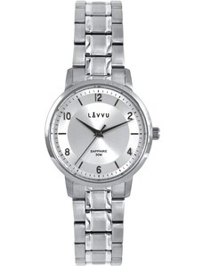 LAVVU Stříbrné dámské hodinky LINSELL se safírovým sklem LWL5060