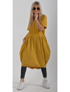 Enjoy Style Žluté šaty ES1967