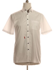 OLYMP Pánská Košile Jednobarevná Bílá Vel. 42